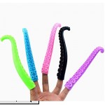 Astra Gourmet 5 Pack Octopus Tentacle Finger Puppets Toy Tentacle Mcphee Hands Sensory Toys Party Favors Party Activities  Easter Basket TreatsAssorted Color,6.7  B07LCJDH4J